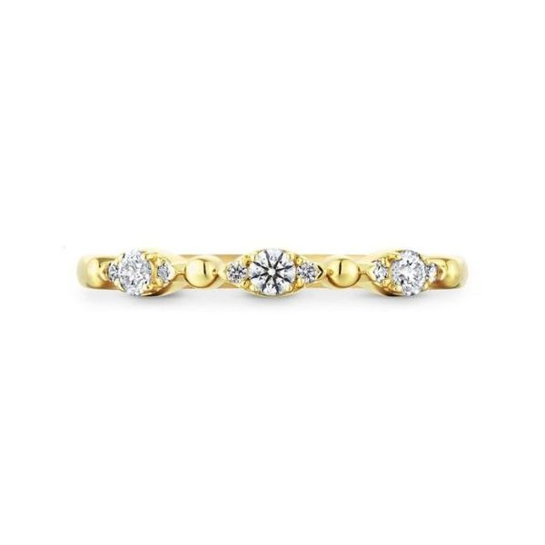 Hearts on Fire 18K Beaded Regal .16cttw Diamond Band Becky Beauchine Kulka Diamonds and Fine Jewelry Okemos, MI