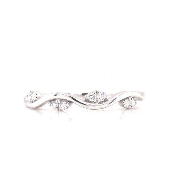 14K White Gold .09cttw Diamond Band Becky Beauchine Kulka Diamonds and Fine Jewelry Okemos, MI