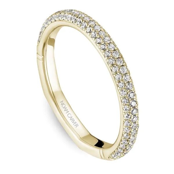 Noam Carver Pave Diamond Band Becky Beauchine Kulka Diamonds and Fine Jewelry Okemos, MI