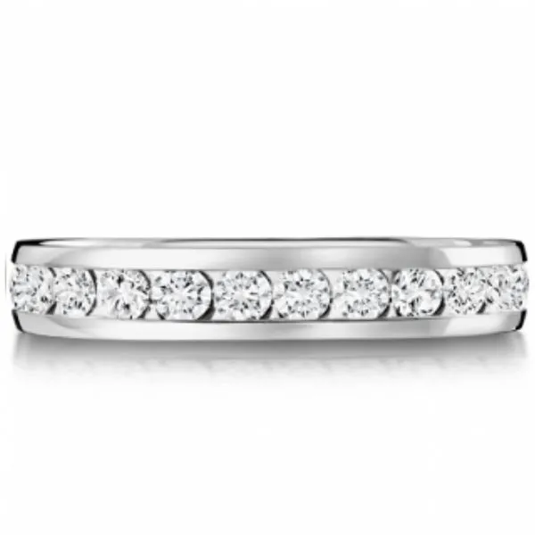 14kt White Gold Diamond Eternity Band Becky Beauchine Kulka Diamonds and Fine Jewelry Okemos, MI