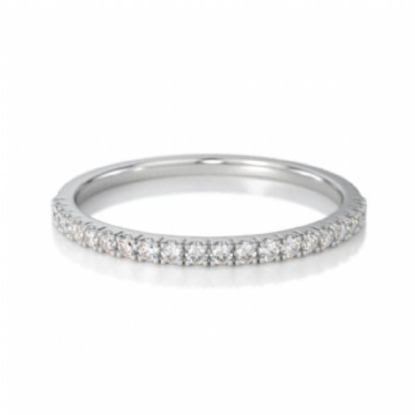 14kt White Gold Diamond Wedding Band Becky Beauchine Kulka Diamonds and Fine Jewelry Okemos, MI