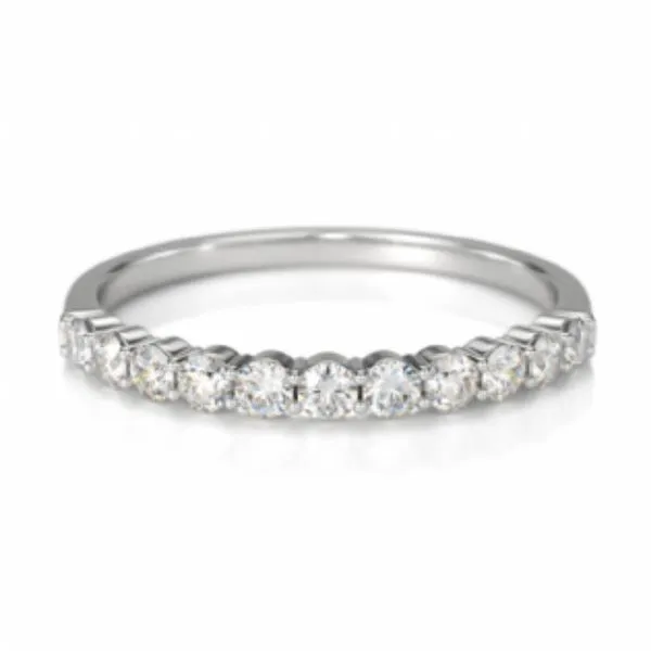 14kt White Gold Diamond Wedding Band Becky Beauchine Kulka Diamonds and Fine Jewelry Okemos, MI