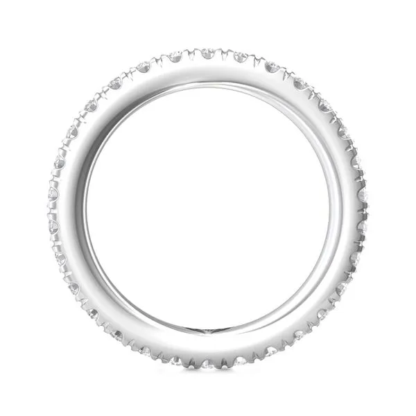 14kt White Gold Diamond Eternity Band By Martin Flyer Image 2 Becky Beauchine Kulka Diamonds and Fine Jewelry Okemos, MI