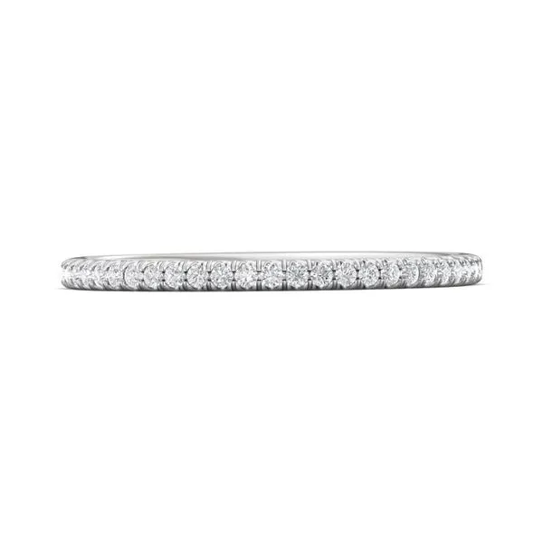 14kt White Gold Diamond Wedding Band By Martin Flyer similar item image