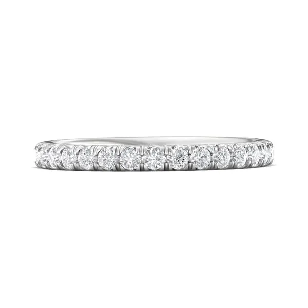 14kt White Gold Diamond Wedding Band By Martin Flyer similar item image