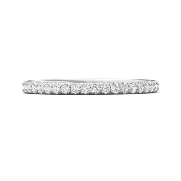 14kt White Gold Diamond Wedding Band By Martin Flyer similar item image