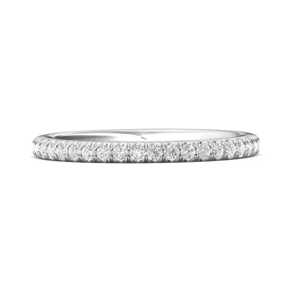 14kt White Gold Diamond Wedding Band By Martin Flyer similar item image