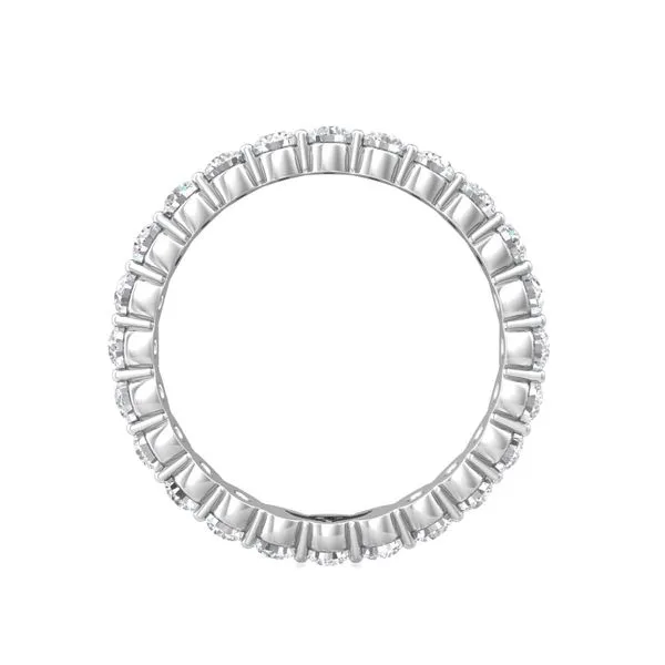 14kt White Gold Diamond Eternity Band  By Martin Flyer Image 2 Becky Beauchine Kulka Diamonds and Fine Jewelry Okemos, MI