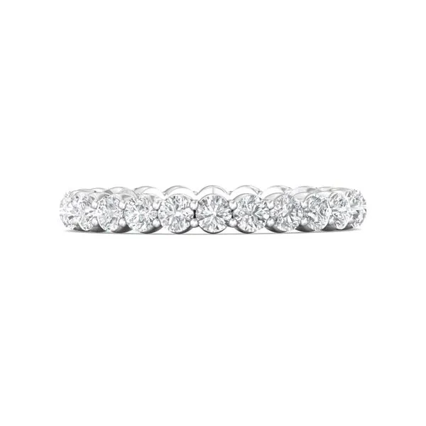 14kt White Gold Diamond Eternity Band  By Martin Flyer Becky Beauchine Kulka Diamonds and Fine Jewelry Okemos, MI