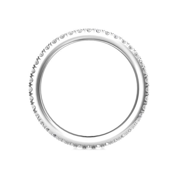 14kt White Gold Diamond Eternity Band By Martin Flyer Image 2 Becky Beauchine Kulka Diamonds and Fine Jewelry Okemos, MI