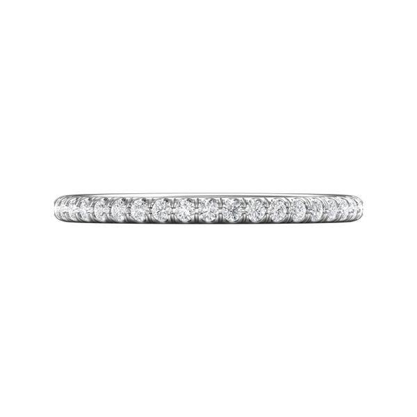 14kt White Gold Diamond Eternity Band By Martin Flyer Becky Beauchine Kulka Diamonds and Fine Jewelry Okemos, MI