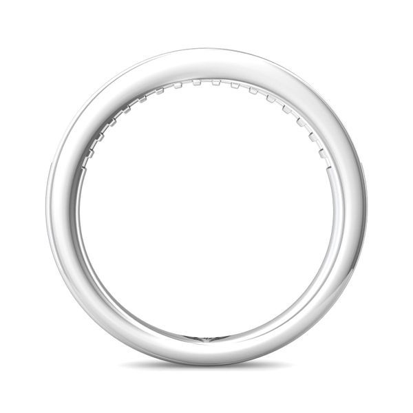 14kt White Gold Channel Set Diamond Wedding Band By Martin Flyer Image 2 Becky Beauchine Kulka Diamonds and Fine Jewelry Okemos, MI