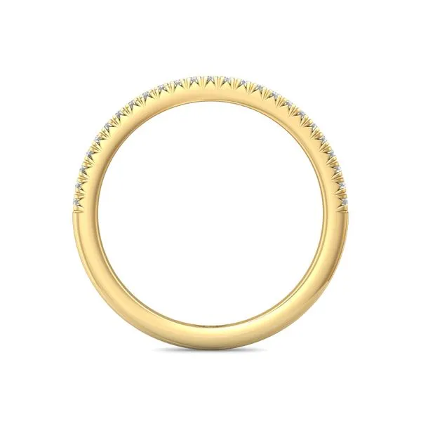 14kt Yellow Gold Diamond Stacking Band by Martin Flyer