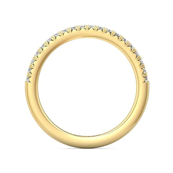 14kt Yellow Gold Diamond Stacking Band by Martin Flyer Image 2 Becky Beauchine Kulka Diamonds and Fine Jewelry Okemos, MI