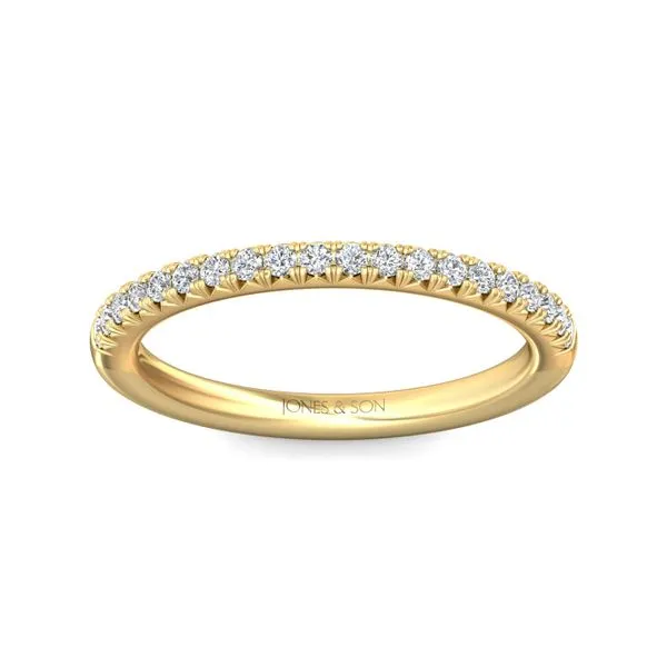 14kt Yellow Gold Diamond Stacking Band by Martin Flyer Image 3 Becky Beauchine Kulka Diamonds and Fine Jewelry Okemos, MI