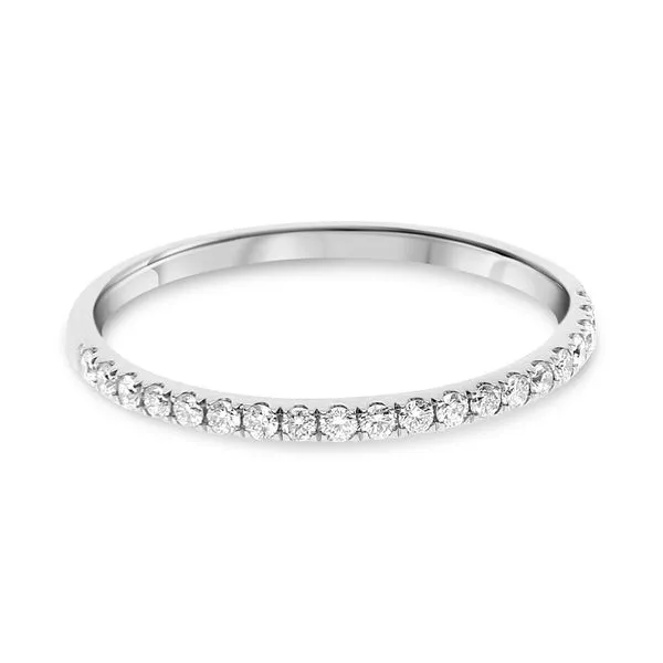 14kt White Gold Diamond Stacking Band Becky Beauchine Kulka Diamonds and Fine Jewelry Okemos, MI