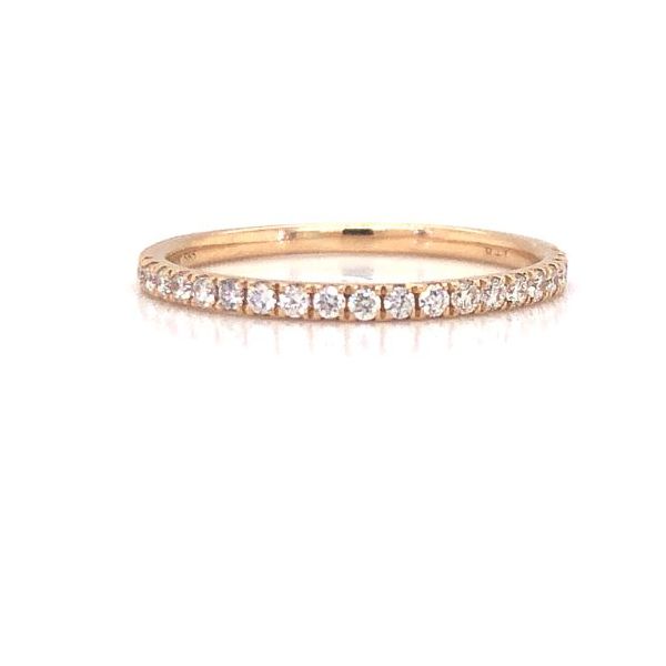 14kt Yellow Gold Diamond Band Becky Beauchine Kulka Diamonds and Fine Jewelry Okemos, MI