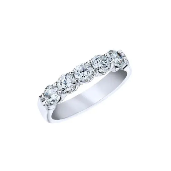 18kt White Gold Diamond Band Becky Beauchine Kulka Diamonds and Fine Jewelry Okemos, MI
