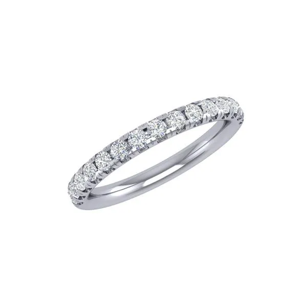 18kt White Gold Diamond Band Becky Beauchine Kulka Diamonds and Fine Jewelry Okemos, MI