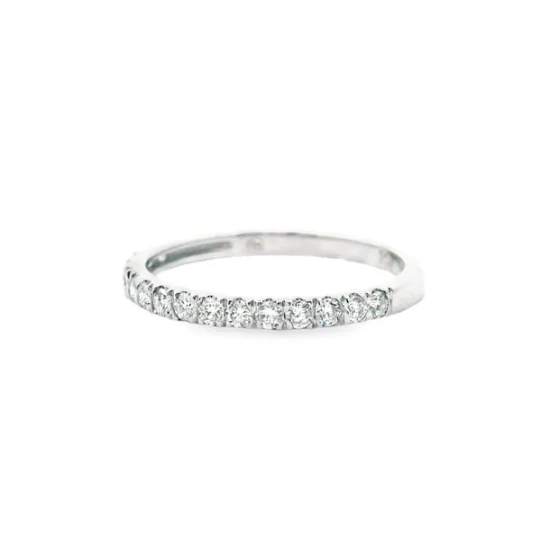 14kt White Gold Diamond Band