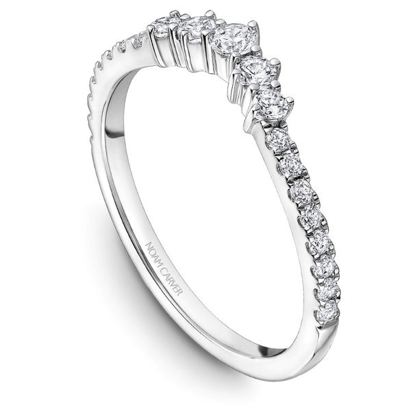 Noam Carver Curved Diamond Stacking Band Becky Beauchine Kulka Diamonds and Fine Jewelry Okemos, MI