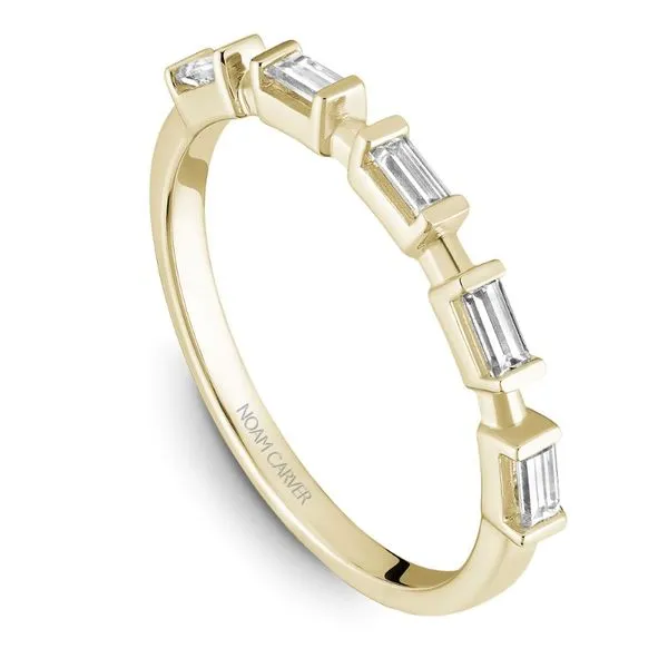 Noam Carver Baguette Diamond Stacking Band Becky Beauchine Kulka Diamonds and Fine Jewelry Okemos, MI