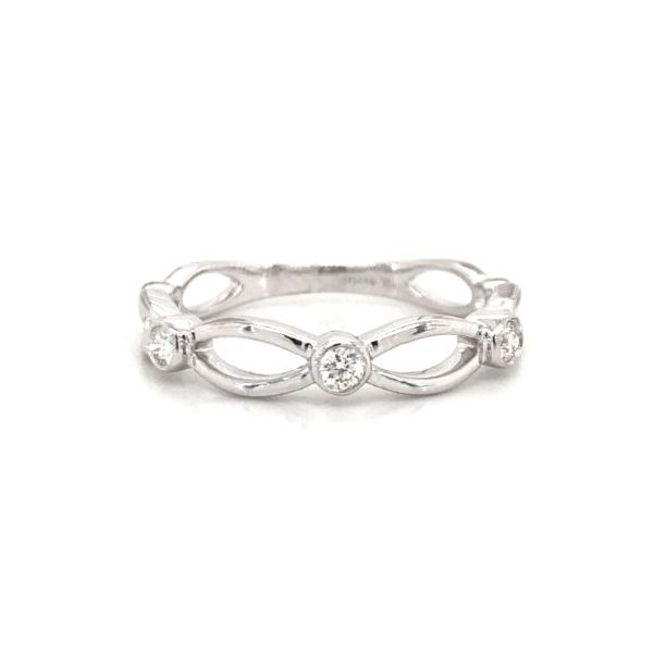 14kt White Gold Bezel Set Diamond Fashion Ring Becky Beauchine Kulka Diamonds and Fine Jewelry Okemos, MI