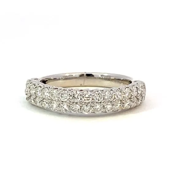 Double row diamond  band Becky Beauchine Kulka Diamonds and Fine Jewelry Okemos, MI
