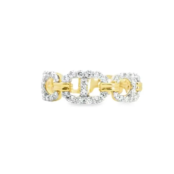 14kt Yellow Gold Diamond Fashion Band