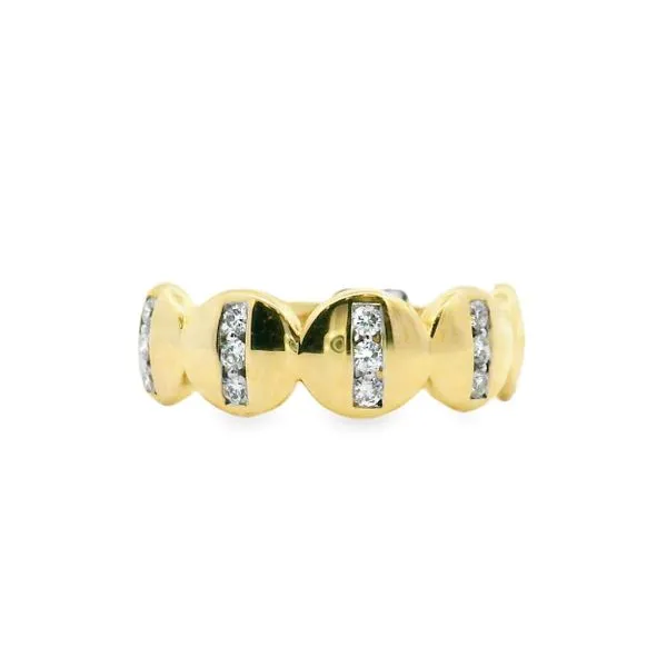 14kt Yellow Gold Diamond Fashion Band