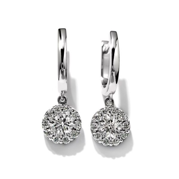 Hearts on Fire Fulfillment Diamond Drop lever back earrings Becky Beauchine Kulka Diamonds and Fine Jewelry Okemos, MI