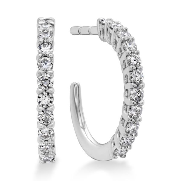 Extra Small Round Hoop Earrings by Hearts on Fire Becky Beauchine Kulka Diamonds and Fine Jewelry Okemos, MI