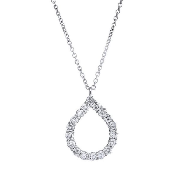 Diamond Teardrop Pendant Becky Beauchine Kulka Diamonds and Fine Jewelry Okemos, MI