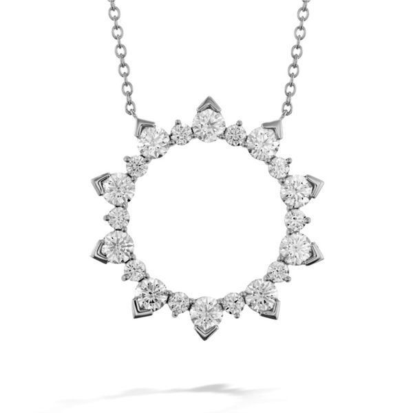 Hearts on Fire Aerial Eclipse diamond pendant Becky Beauchine Kulka Diamonds and Fine Jewelry Okemos, MI