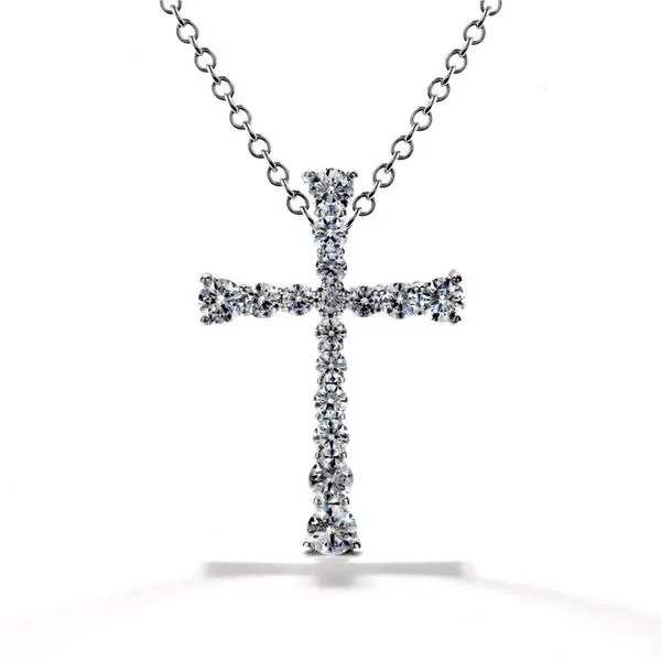 Hearts on Fire Divine Journey cross pendant Becky Beauchine Kulka Diamonds and Fine Jewelry Okemos, MI