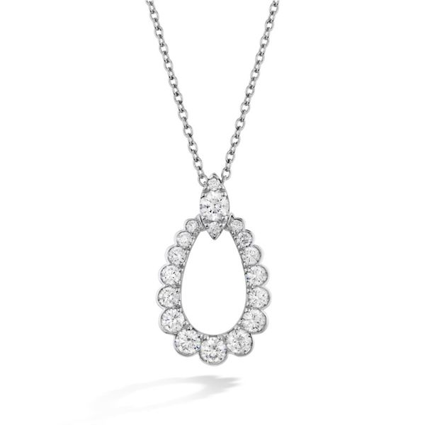 Ariel Regal Teardrop pendant by Hearts on Fire Becky Beauchine Kulka Diamonds and Fine Jewelry Okemos, MI