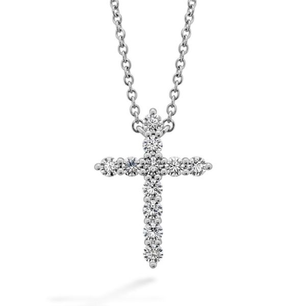 Hearts on Fire Signature Cross Pendant - Large Becky Beauchine Kulka Diamonds and Fine Jewelry Okemos, MI