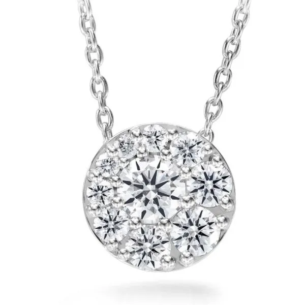 Hearts on Fire Tessa Diamond Circle Pendant Becky Beauchine Kulka Diamonds and Fine Jewelry Okemos, MI