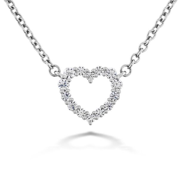 Small Signature Heart Pendant by Hearts on Fire Becky Beauchine Kulka Diamonds and Fine Jewelry Okemos, MI