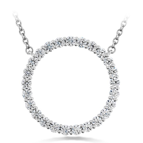 Hearts on Fire Signature Circle Pendant - Large Becky Beauchine Kulka Diamonds and Fine Jewelry Okemos, MI