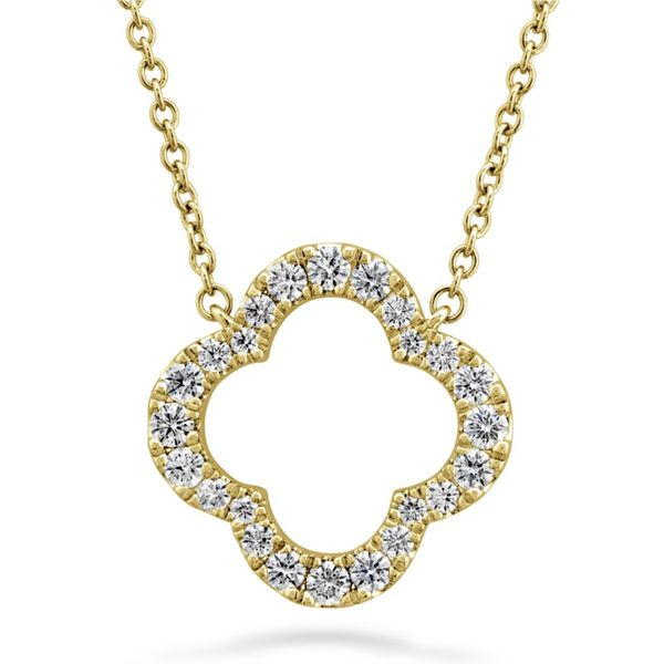 Hearts on Fire Signature Petal Pendant - Small Image 2 Becky Beauchine Kulka Diamonds and Fine Jewelry Okemos, MI