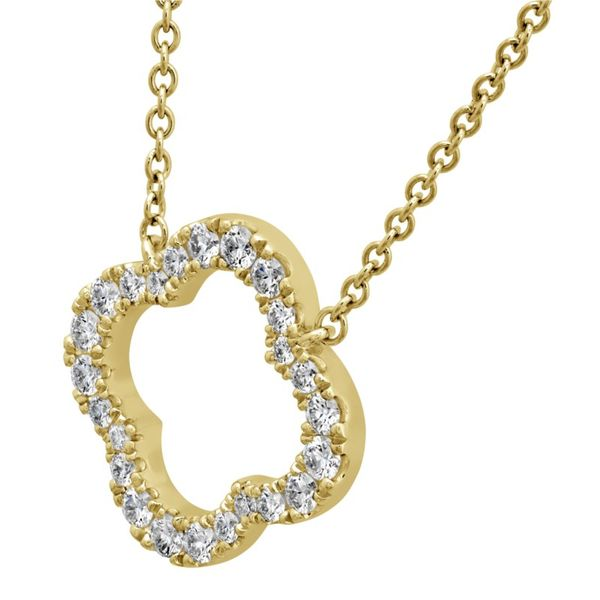 Hearts on Fire Signature Petal Pendant - Small Image 3 Becky Beauchine Kulka Diamonds and Fine Jewelry Okemos, MI