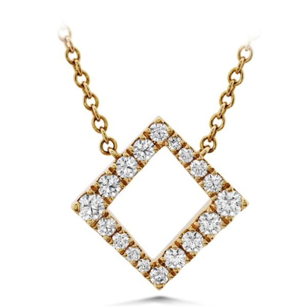 Hearts on Fire Charmed Square Pendant Becky Beauchine Kulka Diamonds and Fine Jewelry Okemos, MI
