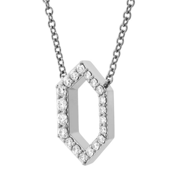 Hearts on Fire Charmed Hex Pendant Image 2 Becky Beauchine Kulka Diamonds and Fine Jewelry Okemos, MI