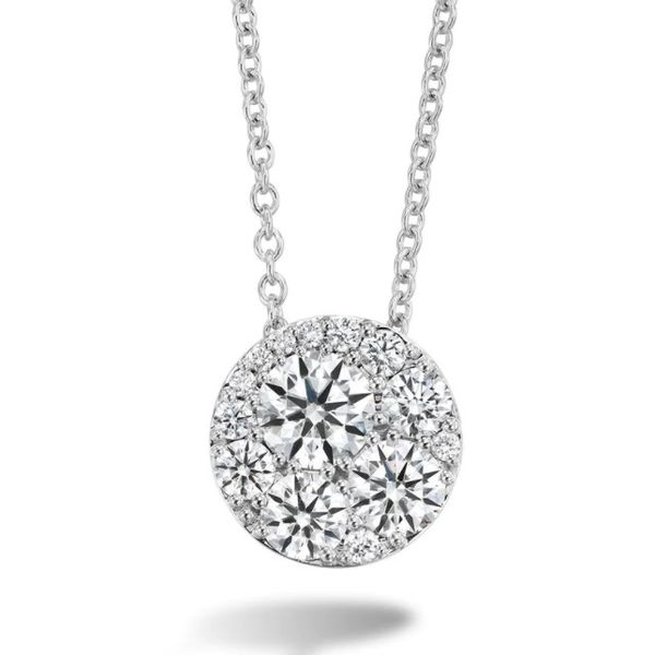 Hearts on Fire Tessa Diamond Circle Pendant - Medium Becky Beauchine Kulka Diamonds and Fine Jewelry Okemos, MI