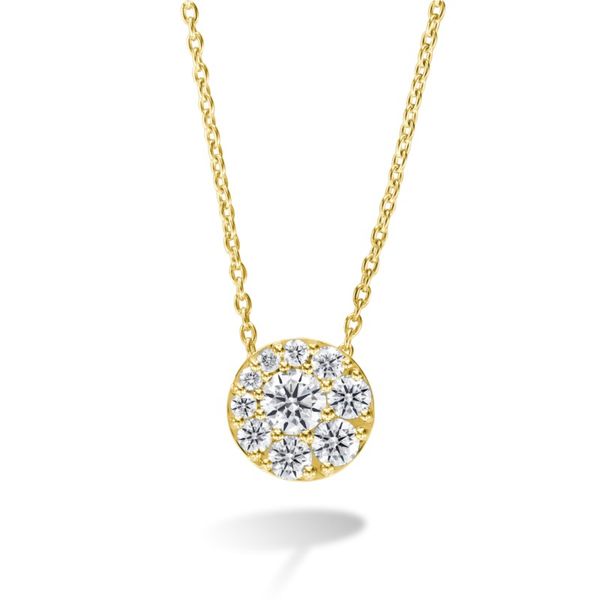 Hearts on Fire Tessa Diamond Circle Pendant - Medium Becky Beauchine Kulka Diamonds and Fine Jewelry Okemos, MI