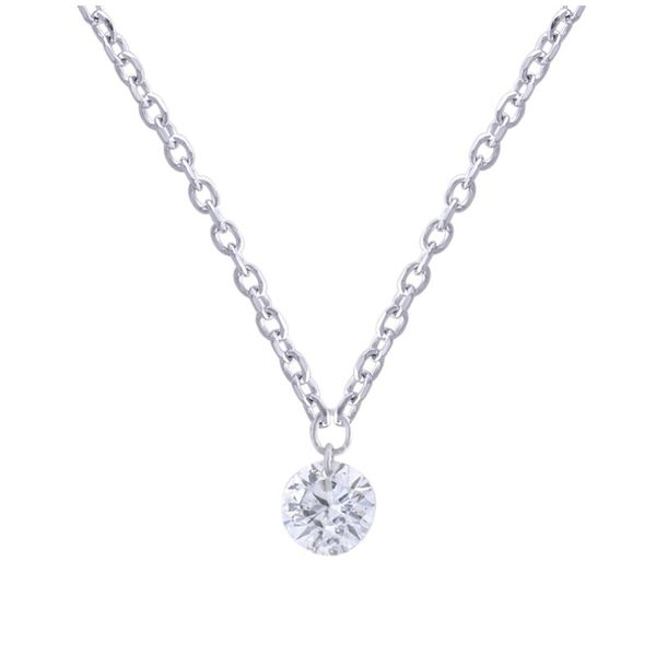 .10ct Solitiare Diamond Necklace Becky Beauchine Kulka Diamonds and Fine Jewelry Okemos, MI
