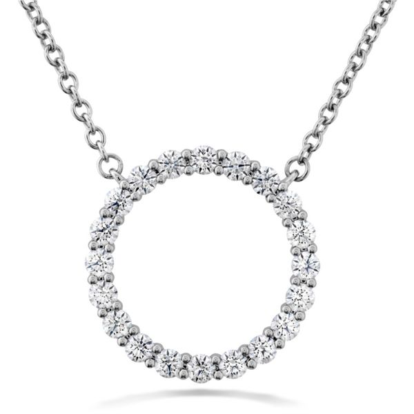 Medium Signature Circle Pendant Becky Beauchine Kulka Diamonds and Fine Jewelry Okemos, MI
