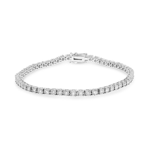 14kt White Gold Diamond Line Bracelet Becky Beauchine Kulka Diamonds and Fine Jewelry Okemos, MI