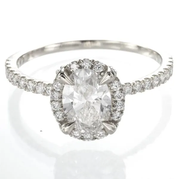 14kt White Gold Laboratory Grown Diamond Engagement Ring similar item image